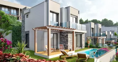 Villa 5 Zimmer mit Balkon, mit Klimaanlage, mit Meerblick in Guelluek, Türkei