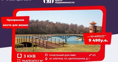 Квартира 3 комнаты в Клетное, Беларусь