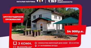 3 room house in Dziescanski sielski Saviet, Belarus