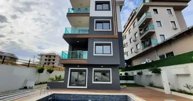 Mieszkanie 2 pokoi z okna z podwójnymi szybami, z balkon, z meble w Alanya, Turcja