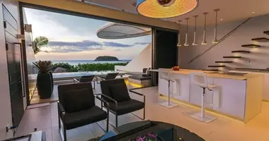 Penthouse 5 pokojów z Okna z podwójnymi szybami, z Balkon, z Meble w Ban Kata, Tajlandia