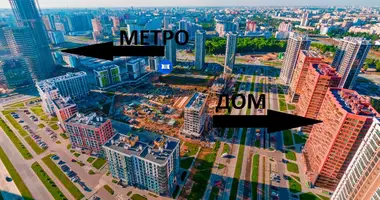 Mieszkanie 3 pokoi w Mińsk, Białoruś