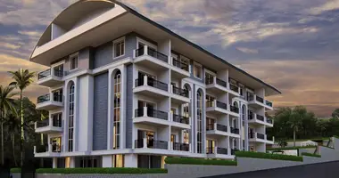 Mieszkanie 1 pokój z okna z podwójnymi szybami, z balkon, z meble w Konakli, Turcja
