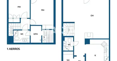 Apartamento 4 habitaciones en Tampereen seutukunta, Finlandia