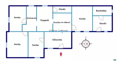 5 room house in Rede, Hungary