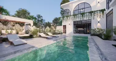 Villa  mit Balkon, mit Möbliert, mit Klimaanlage in Canggu, Indonesien