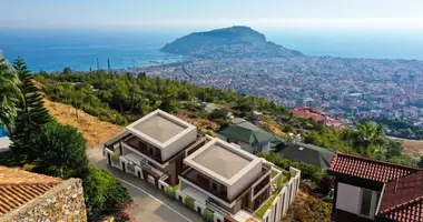 Villa 7 zimmer mit Doppelt verglaste Fenster, mit Aufzug, mit Meerblick in Alanya, Türkei