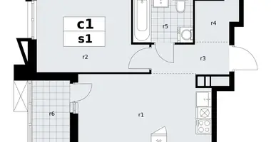 Appartement 1 chambre dans poselenie Sosenskoe, Fédération de Russie