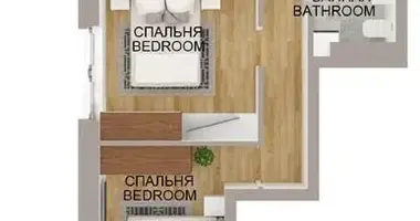 Wohnung 3 zimmer in Minsk, Weißrussland