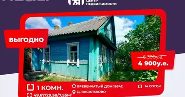 Haus in Viasiejski sielski Saviet, Weißrussland