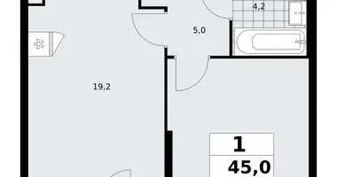 Appartement 1 chambre dans poselenie Sosenskoe, Fédération de Russie