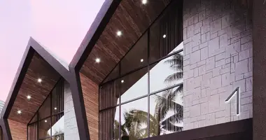 Adosado Adosado 3 habitaciones con Terraza, con Piscina, con área protegida en Bali, Indonesia