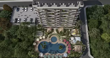Mieszkanie 2 pokoi z balkon, z Lift, z Pool w Yesiloez, Turcja