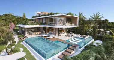 Villa 6 Zimmer mit Klimaanlage, mit Meerblick, mit Bergblick in Marbella, Spanien