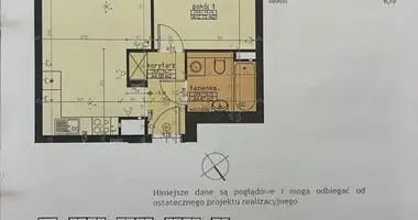 Apartamento 2 habitaciones en Poznan, Polonia