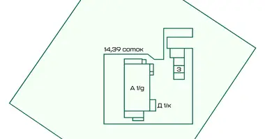 Appartement 3 chambres dans Baranavitchy, Biélorussie