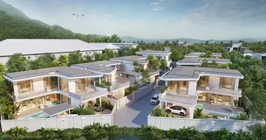 Villa 4 bedrooms with parking, with Balcony, new building in Phuket, Thailand