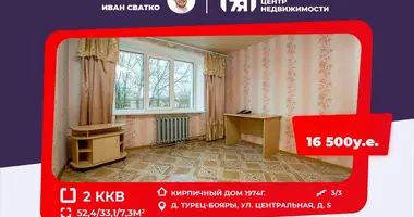 2 room apartment in Turec-Boyary, Belarus