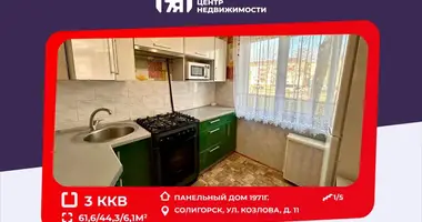 Wohnung 3 Zimmer in Soligorsk, Weißrussland
