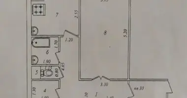 Квартира 3 комнаты в Ташкент, Узбекистан
