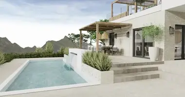 Villa 3 Zimmer mit Meerblick, mit Schwimmbad, mit Bergblick in Plaka, Griechenland