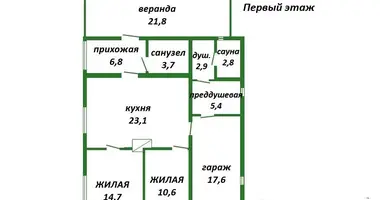 Casa en Astrosycki siel ski Saviet, Bielorrusia