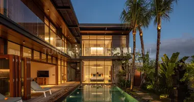 Villa  mit Balkon, mit Möbliert, mit Klimaanlage in Tibubeneng, Indonesien