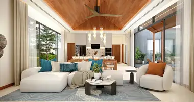 Villa 3 bedrooms with Double-glazed windows, with Furnitured, with Air conditioner in Phuket, Thailand