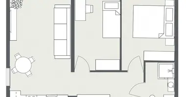 Wohnung 3 zimmer in Klaipeda, Litauen