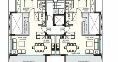 Appartement 1 chambre dans Limassol, Chypre