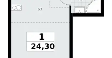 Appartement 1 chambre dans Postnikovo, Fédération de Russie