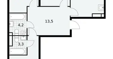 Квартира 3 комнаты в поселение Сосенское, Россия