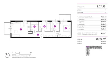 Apartamento 4 habitaciones en Poznan, Polonia