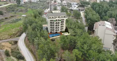 Apartamento 2 habitaciones con la piscina, con sauna, con parque infantil en Alanya, Turquía