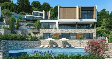 Villa 6 bedrooms with Furnitured, with Air conditioner, with Sea view in Donja Lastva, Montenegro