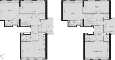 Ático Ático 7 habitaciones en Konkovo District, Rusia