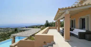 Villa 1 room with Sea view, with Swimming pool, with First Coastline in Stains, Greece