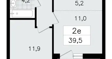 Appartement 2 chambres dans Vsevolozhsk, Fédération de Russie