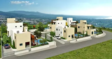 Villa 6 habitaciones con Vistas al mar, con Piscina, con Vista a la montaña en Kathikas, Chipre
