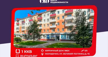 Apartamento 1 habitación en Maladetchna, Bielorrusia