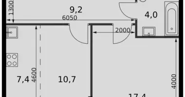 Appartement 1 chambre dans North-Western Administrative Okrug, Fédération de Russie