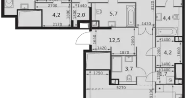 Appartement 5 chambres dans Moscou, Russie