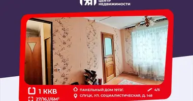 Apartamento 1 habitación en Slutsk, Bielorrusia