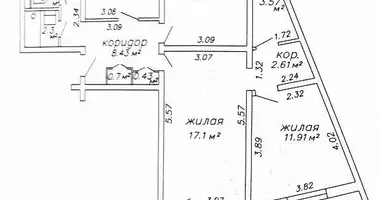 Apartamento 4 habitaciones en Minsk, Bielorrusia