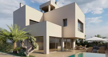 Villa 3 bedrooms with parking, with armored door, with air conditioning a/A F/C ducts in Pilar de la Horadada, Spain
