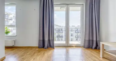 Apartamento 1 habitación en Varsovia, Polonia