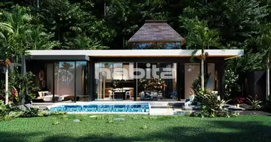 Villa 3 Zimmer mit Möbliert, mit Klimaanlage, mit Schwimmbad in Phuket, Thailand