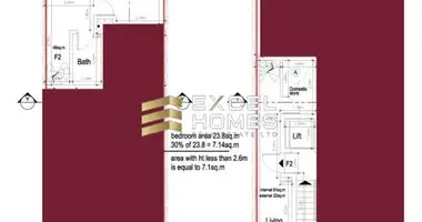 Apartamento 2 habitaciones en Il-Fgura, Malta