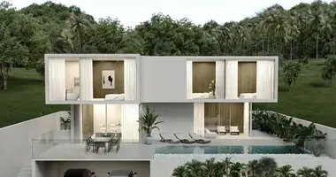 Вилла 5 комнат  с мебелью, с видом на море, с террасой в Бали, Индонезия