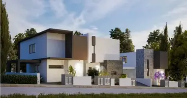 Villa 3 habitaciones con aparcamiento, con Aire acondicionado, con Disponible en Lakatamia, Chipre